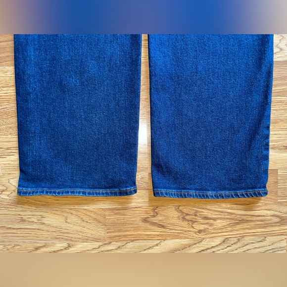 Old Navy Jeans Men’s Size 38x30 Straight Leg Dark Wash Built In Tough Flex EUC - Picture 8 of 8